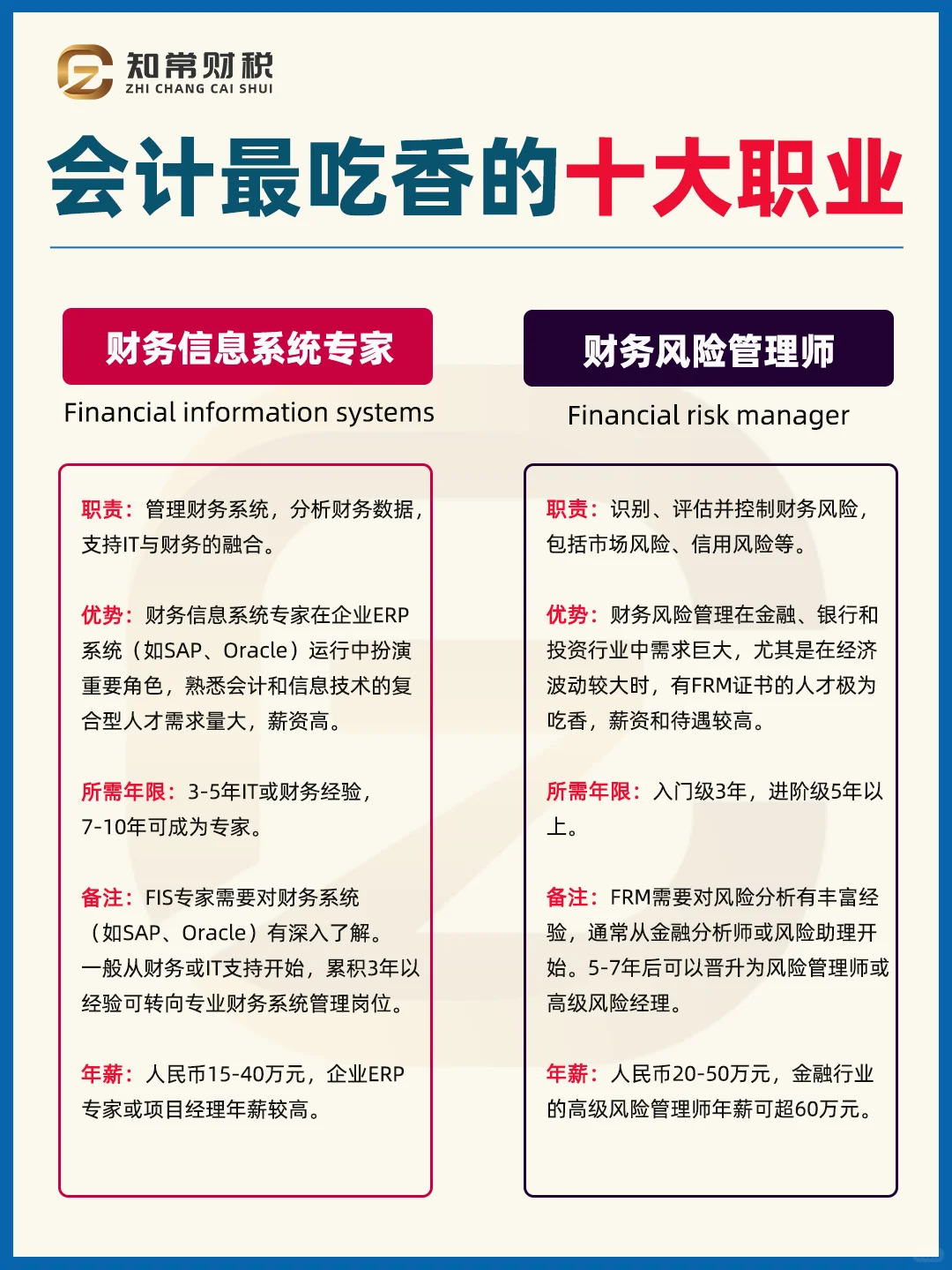 ~会计最吃香的十大职业！🔥💼