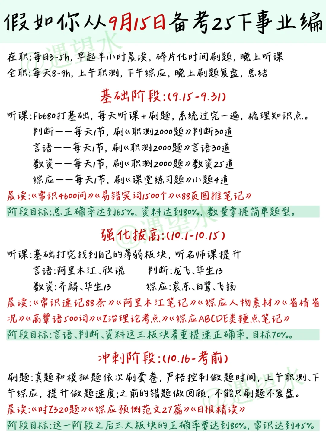 9.15后再准备事业编，我的建议是（上班族版