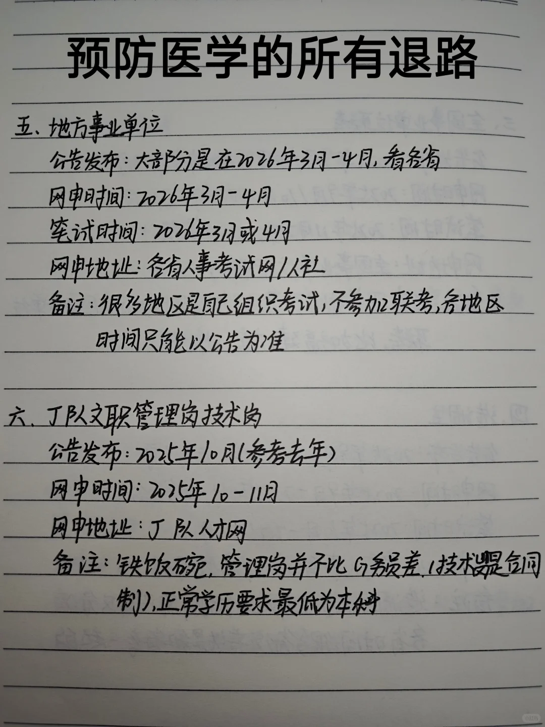 预防医学考公，今年备考真的赢麻了！