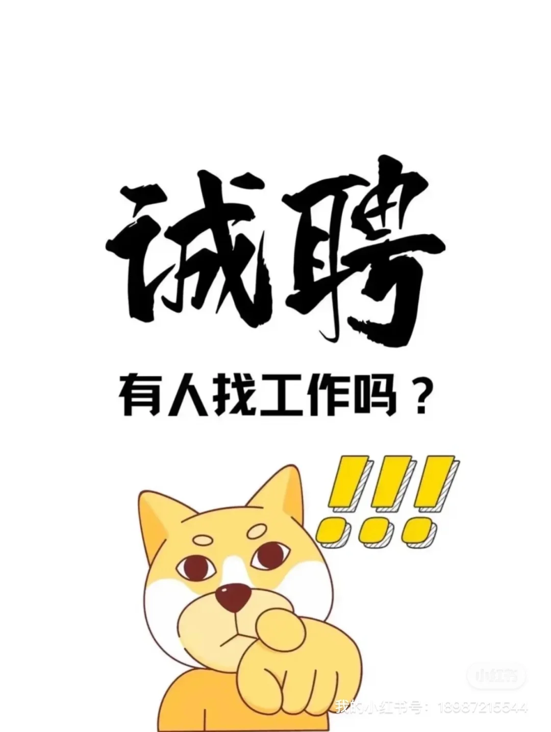 急聘！急聘！急！