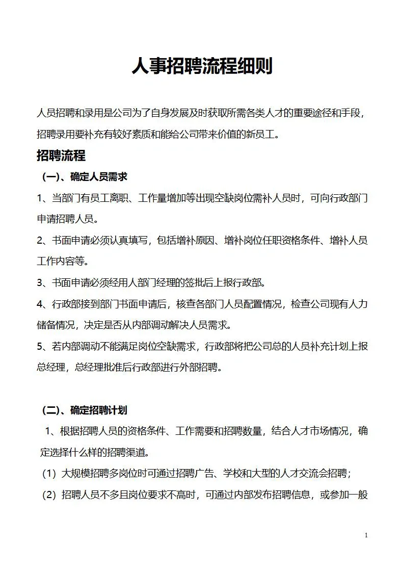 HR必备🔥招聘流程图！干货分享！