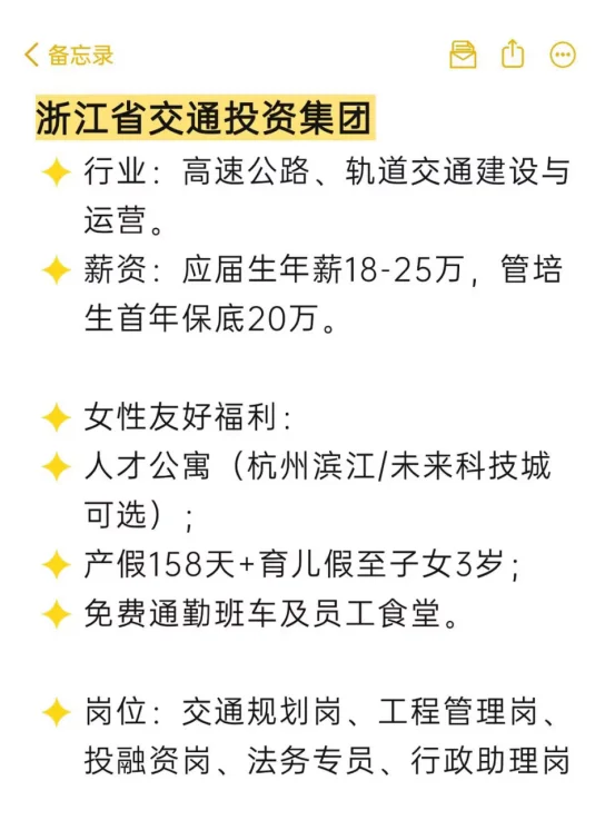 应届女生秋招一定要投的国企（浙江篇）