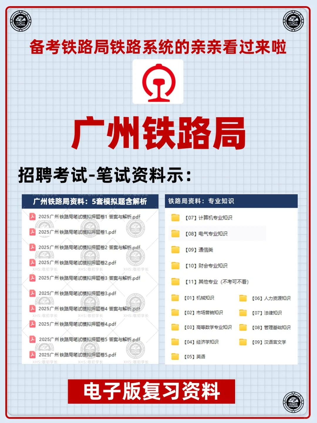 2026广州铁路局招聘考试笔试面试资料