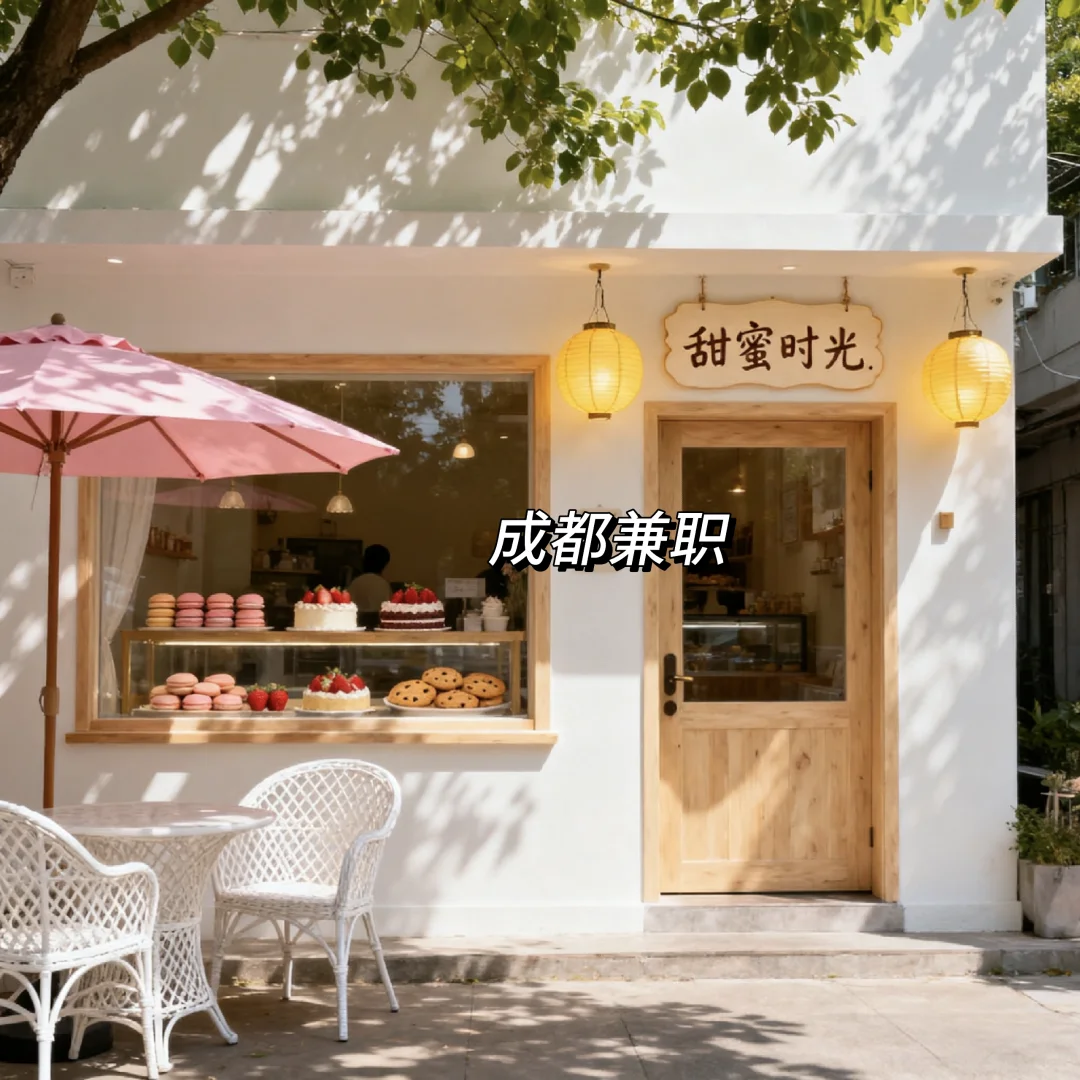 成都兼职｜甜品店180一天