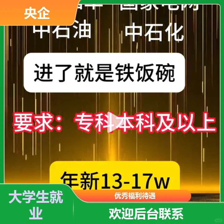 央企招聘渠道全方位服务