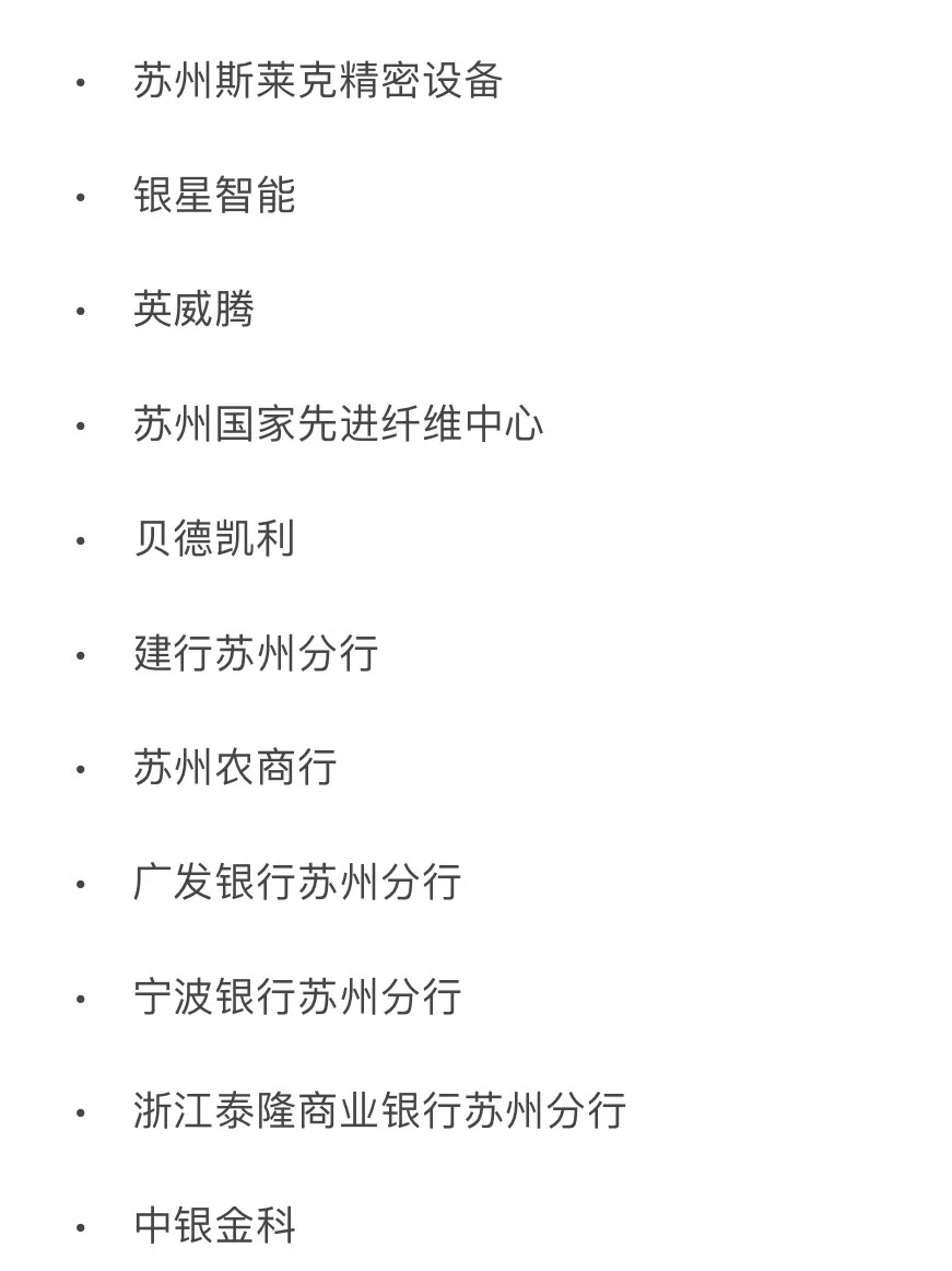 苏州头部企业大盘点
