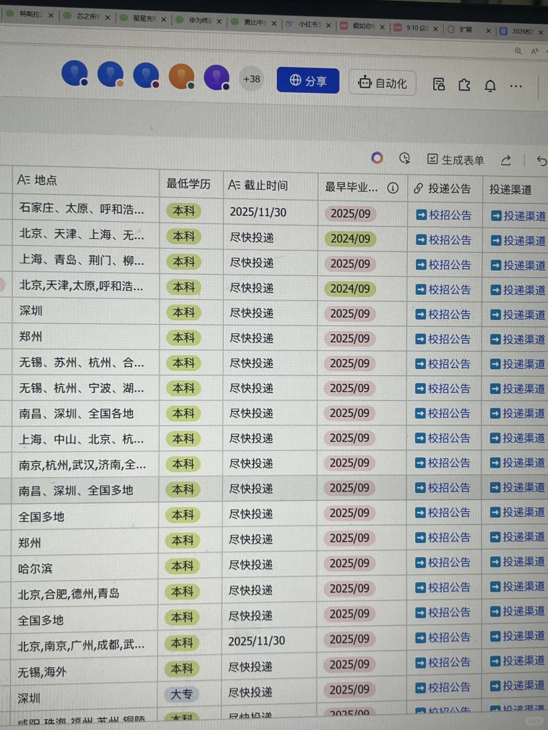 先把免笔试的国企秋招都投完！
