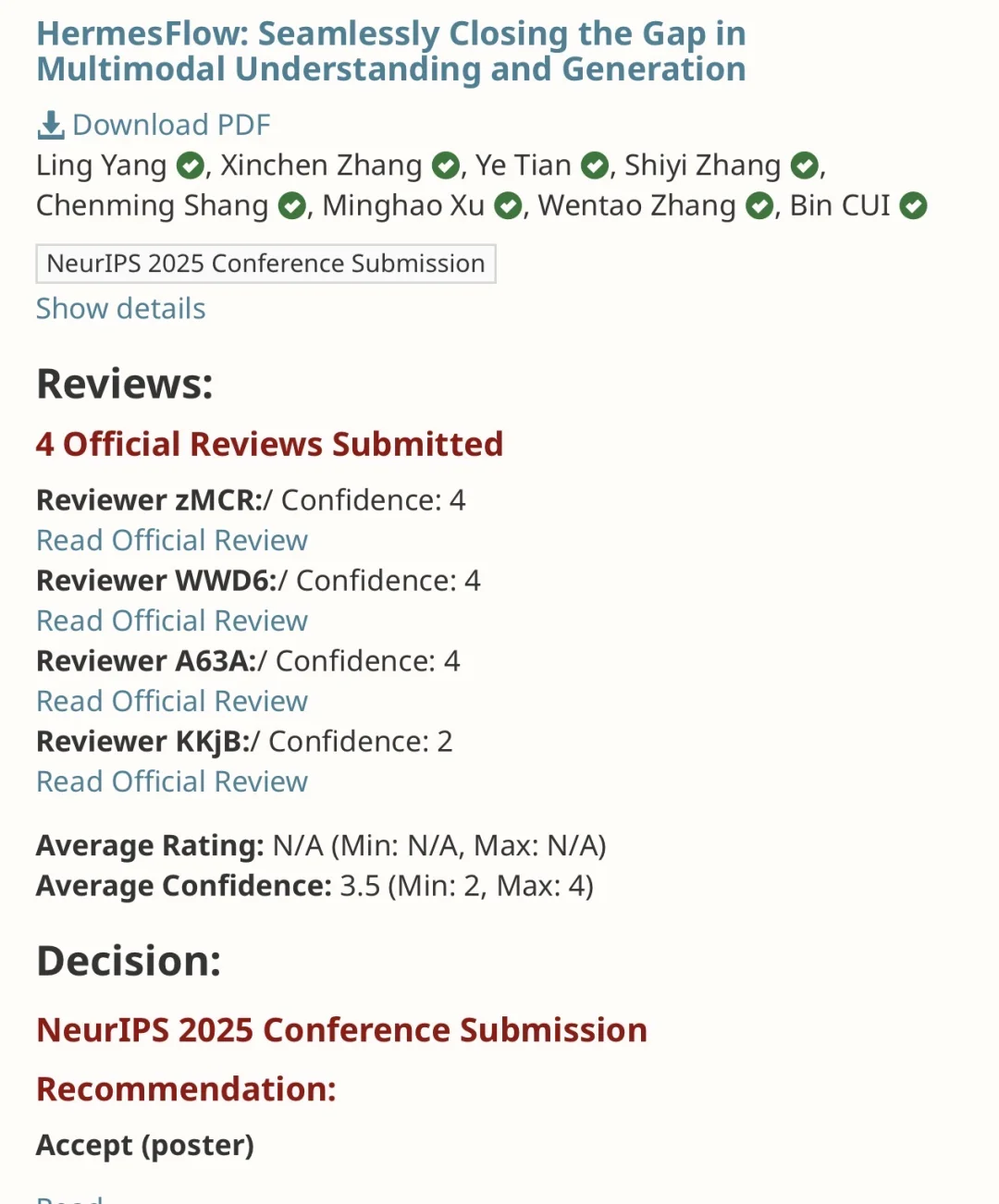 NeurIPS +5篇 Spotlight +2篇
