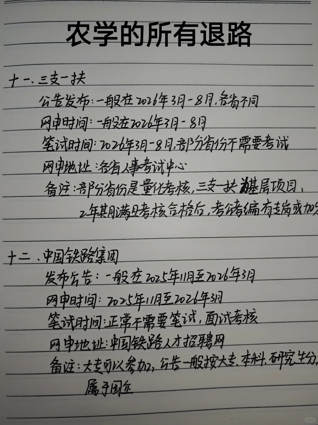 农学考公，今年备考真的赢麻了！