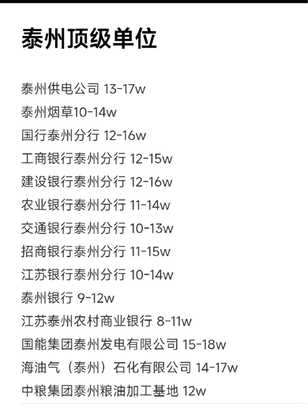 泰州顶级单位