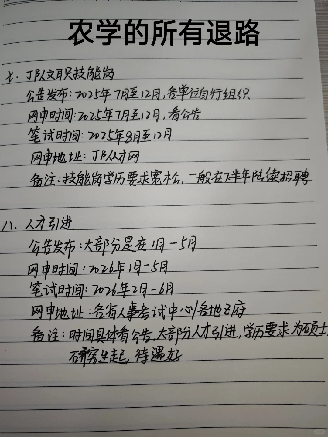 农学考公，今年备考真的赢麻了！