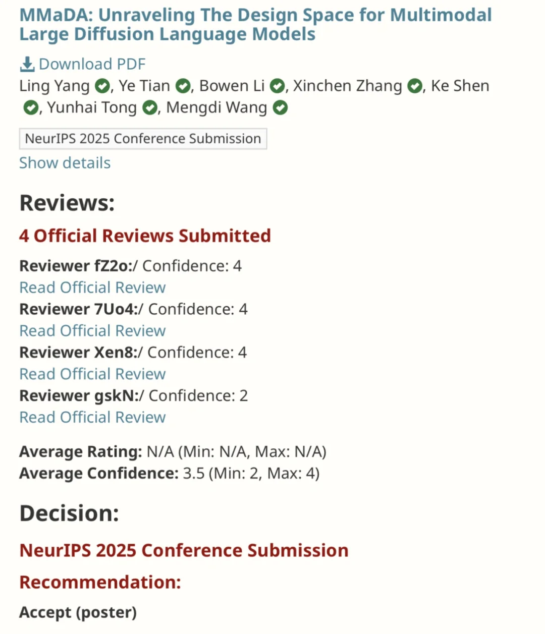 NeurIPS +5篇 Spotlight +2篇