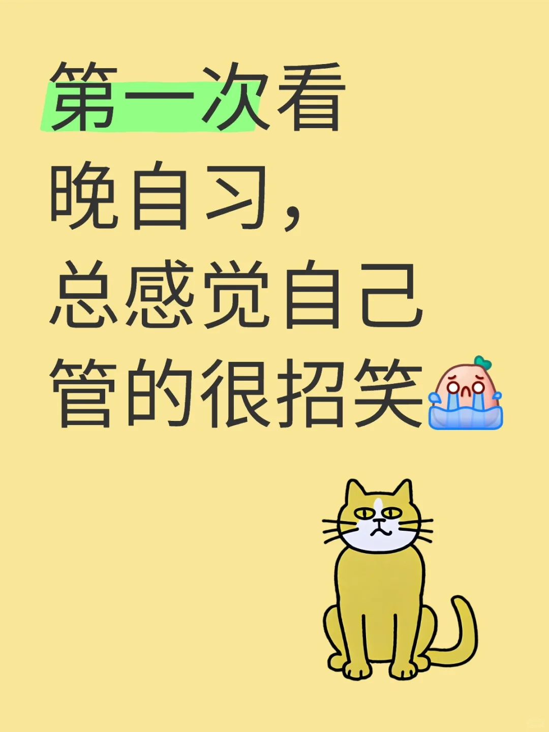 实习生第一天看晚自习