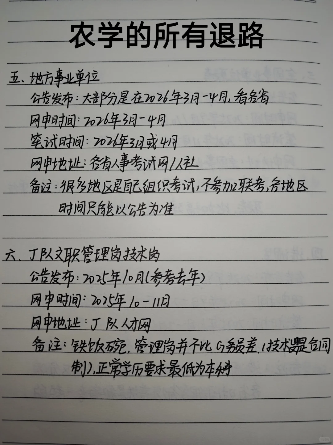 农学考公，今年备考真的赢麻了！