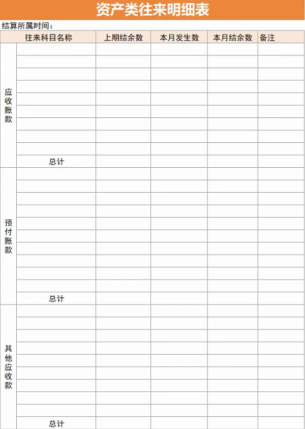 老板最爱看的内部账，终于有人做成模板了！