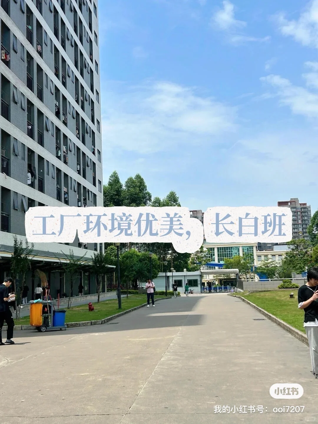 距离你1.1km的新厂区招人啦！！！！！