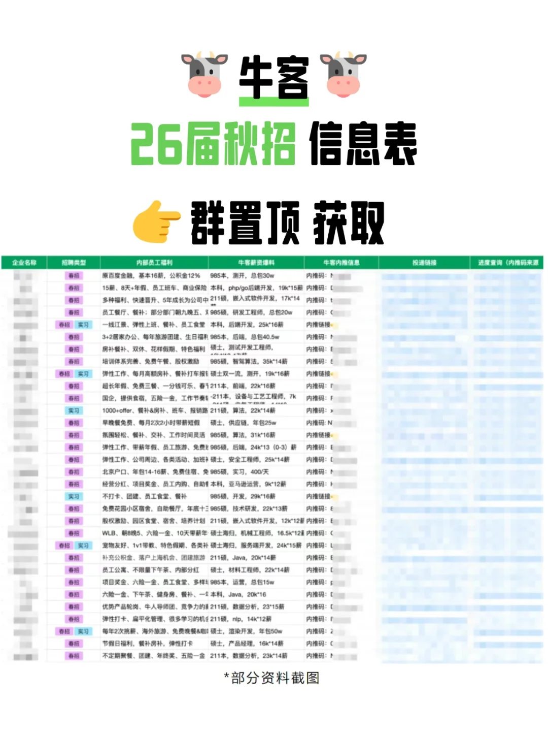 这些免笔试的公司，还不赶紧投？？