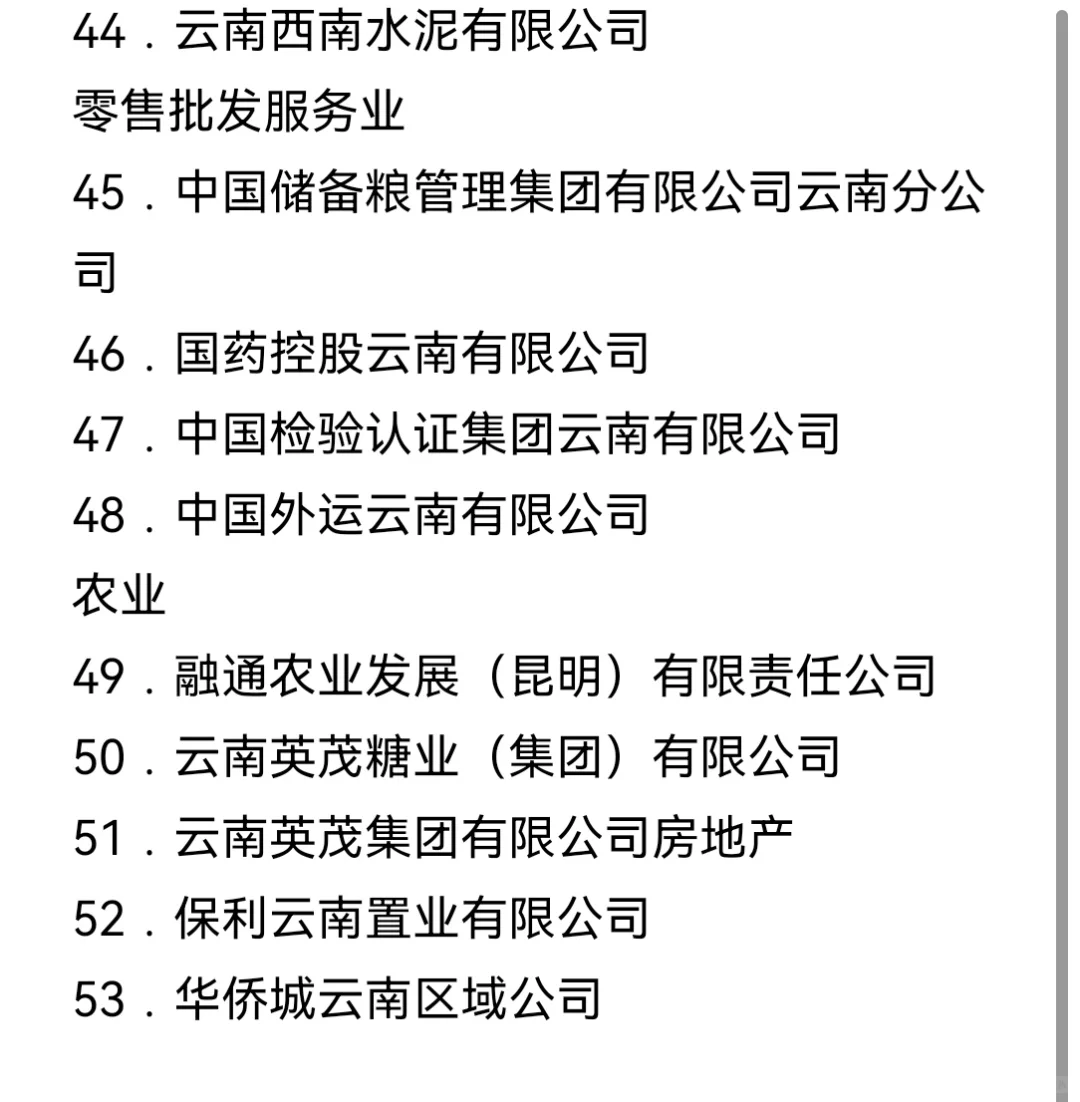 秋招一定要去的国企--昆明篇