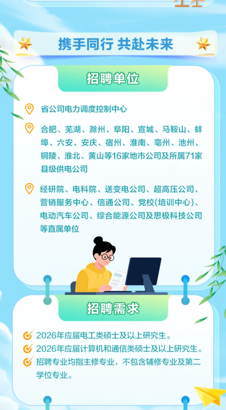 安徽电网提前批来啦！
