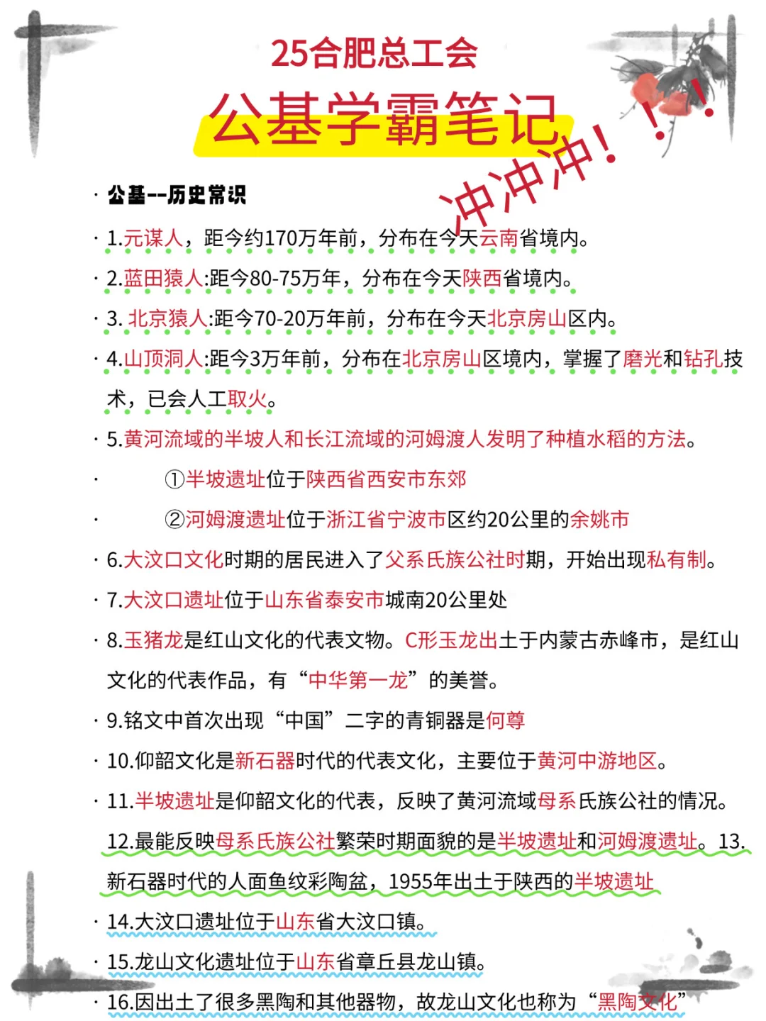 25合肥总工会，大概率考这些