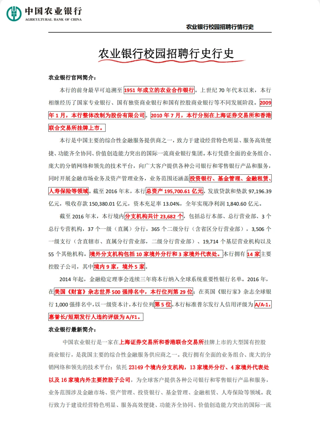 给准备裸考中国农业银行的人，一个野路子
