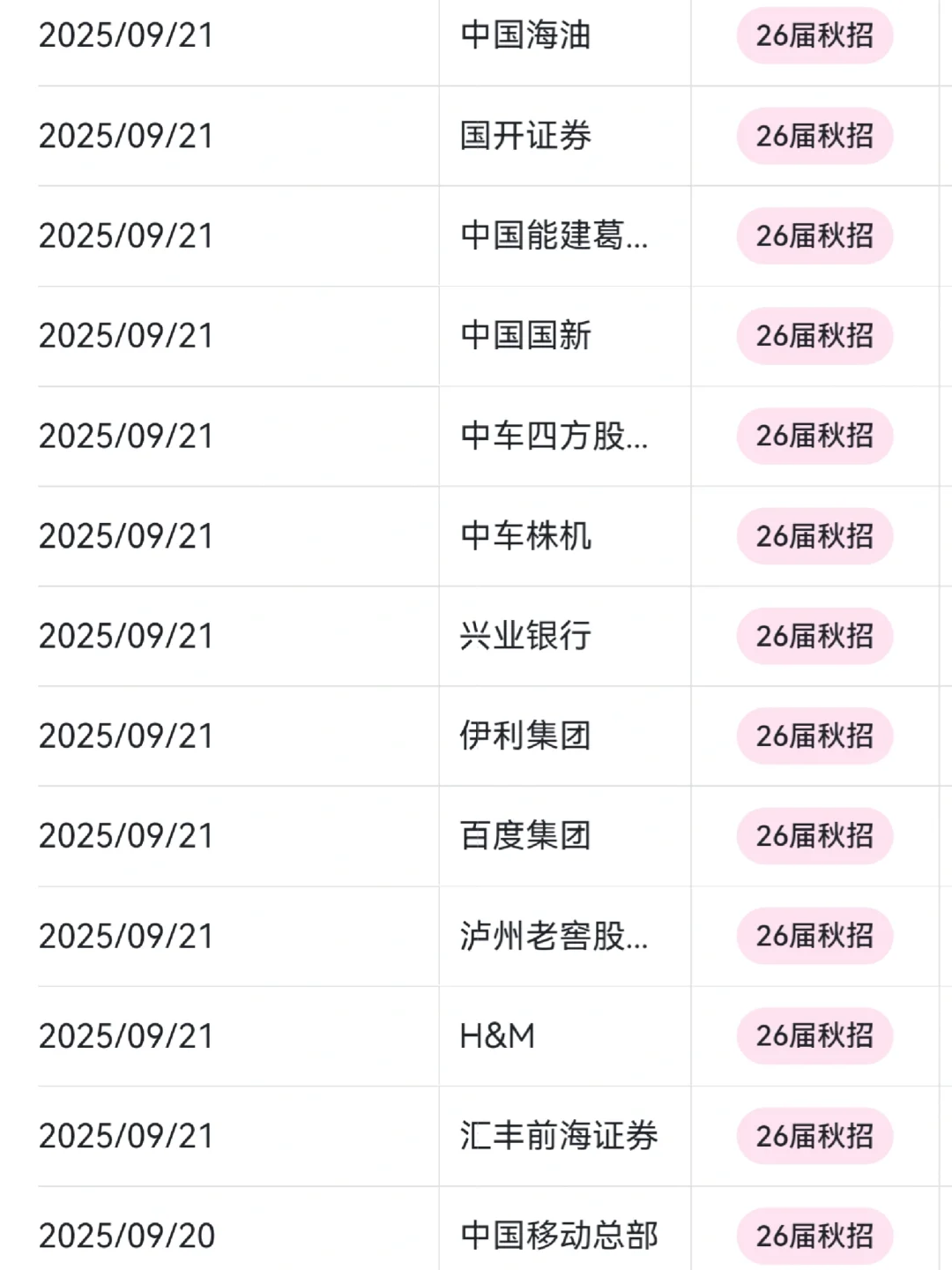 百度招实习 接受低年级可寒假哦