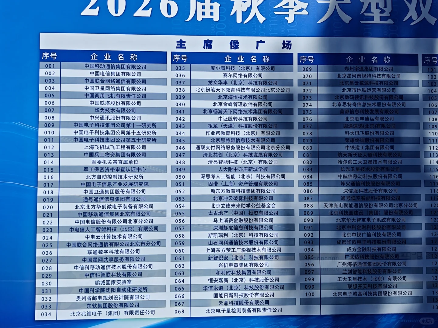 北邮双选会