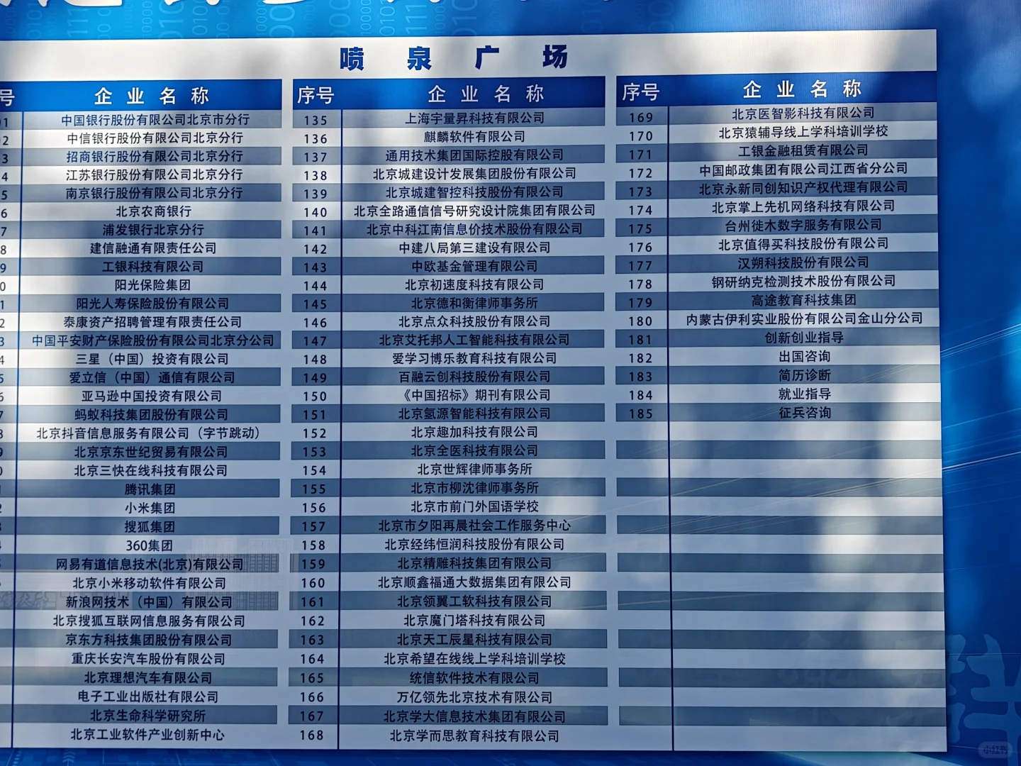 北邮双选会