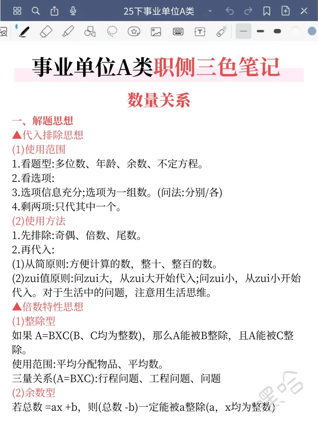 《综应A类》就烤这些，3天背完保底125+