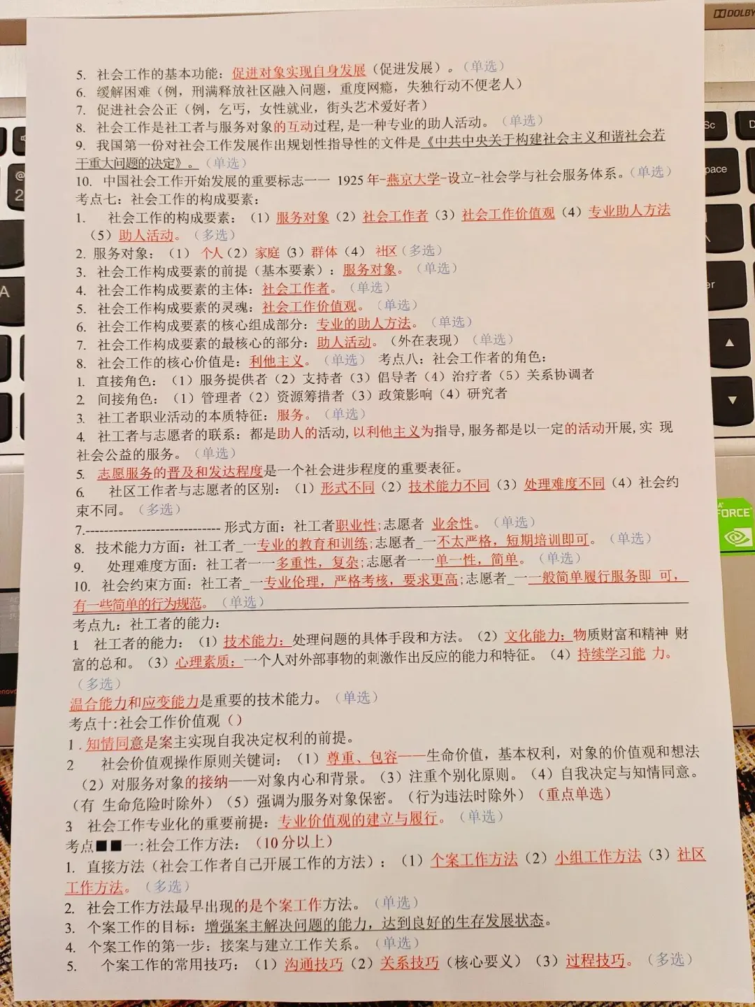 社区工作者，请死磕这14页，背完稳了