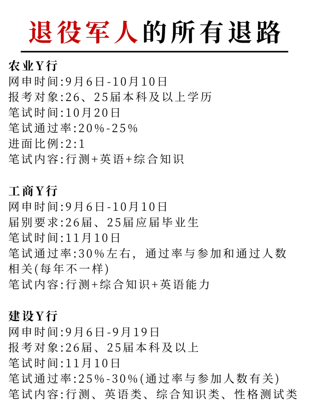 退役军人+考公=绝杀（详细流程解析）