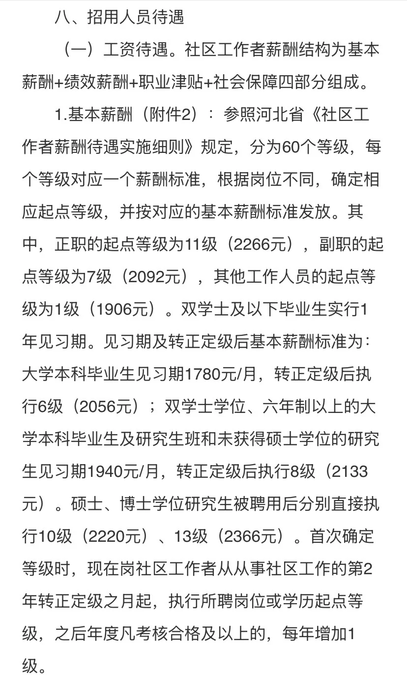 9.22起报🔥唐山玉田招聘派遣社区工作者41人