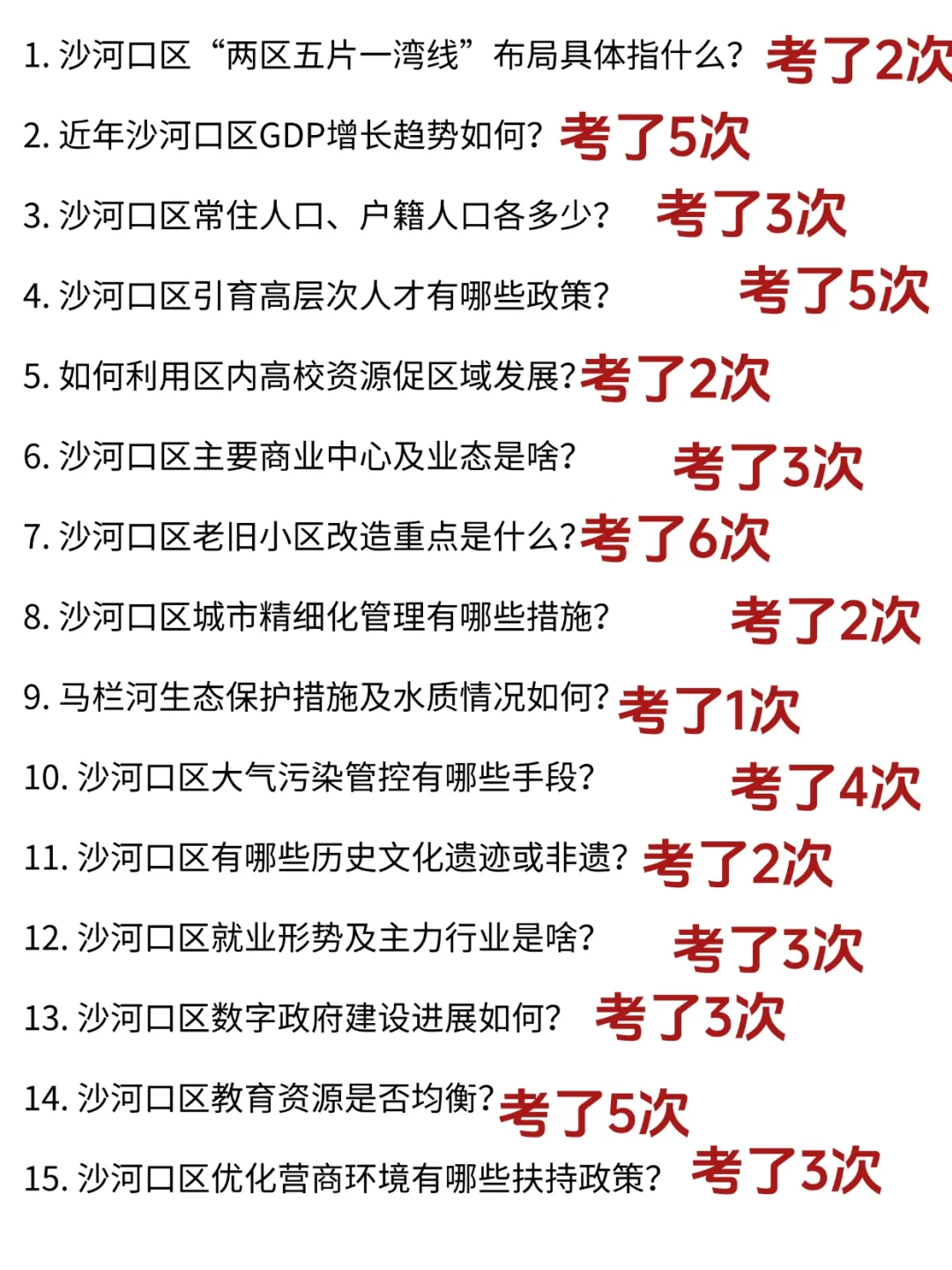 [临时冲刺🔥]沙河口社区工作者招聘考试