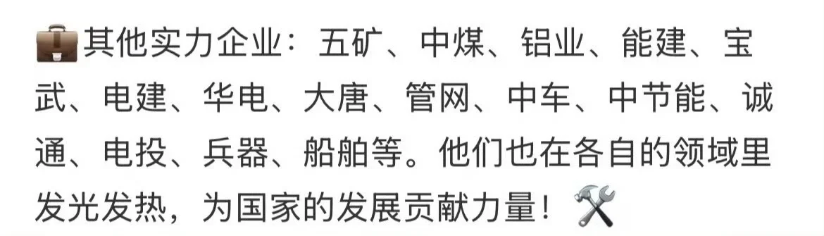 🔥一张图带你秒懂真正的央国企排行榜！