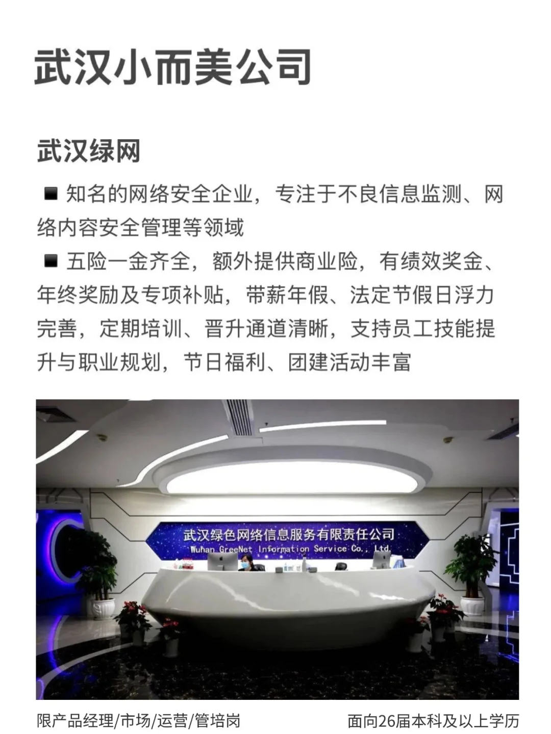 武汉小而美公司