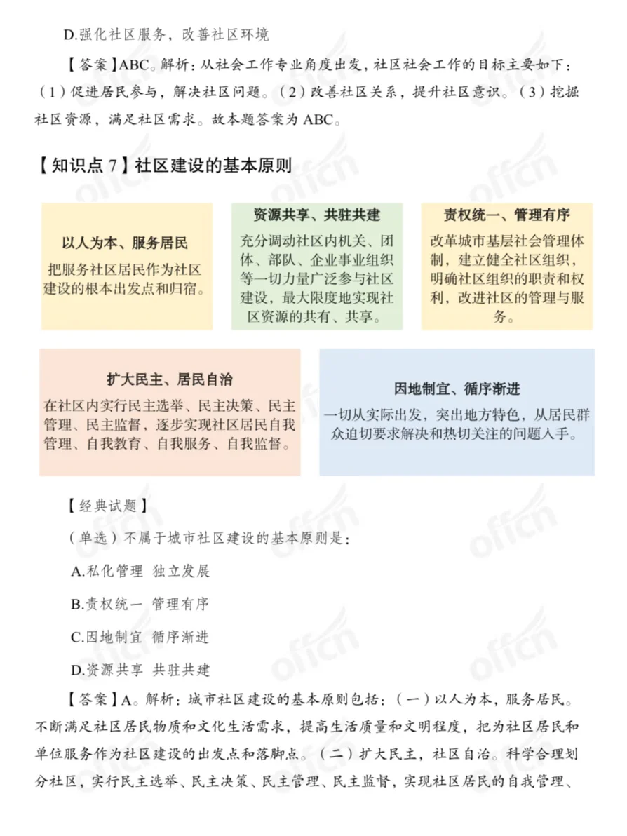 📕可以下载💾文档了❗️沈阳社区必考31知识点