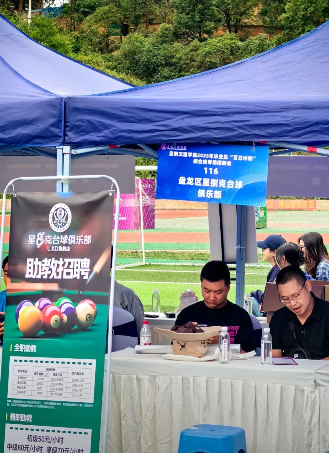 坏了，真让他们招到大学生了