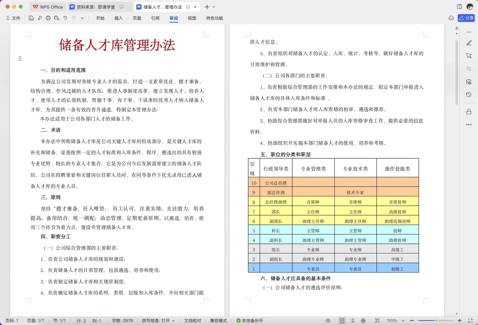 大厂关键岗位储备人才培养计划，HR收藏学习