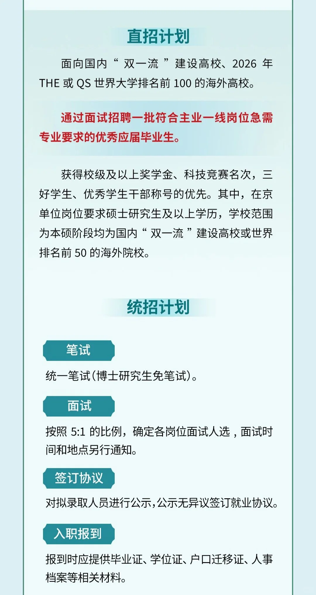 【本硕博/大专】国家能源集团2026校园招聘