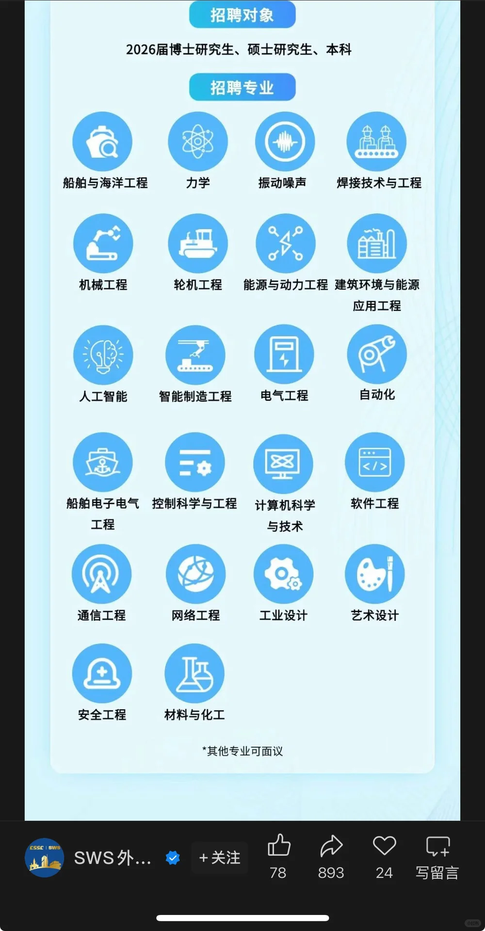9.11新开国央企招聘信息|第十六期