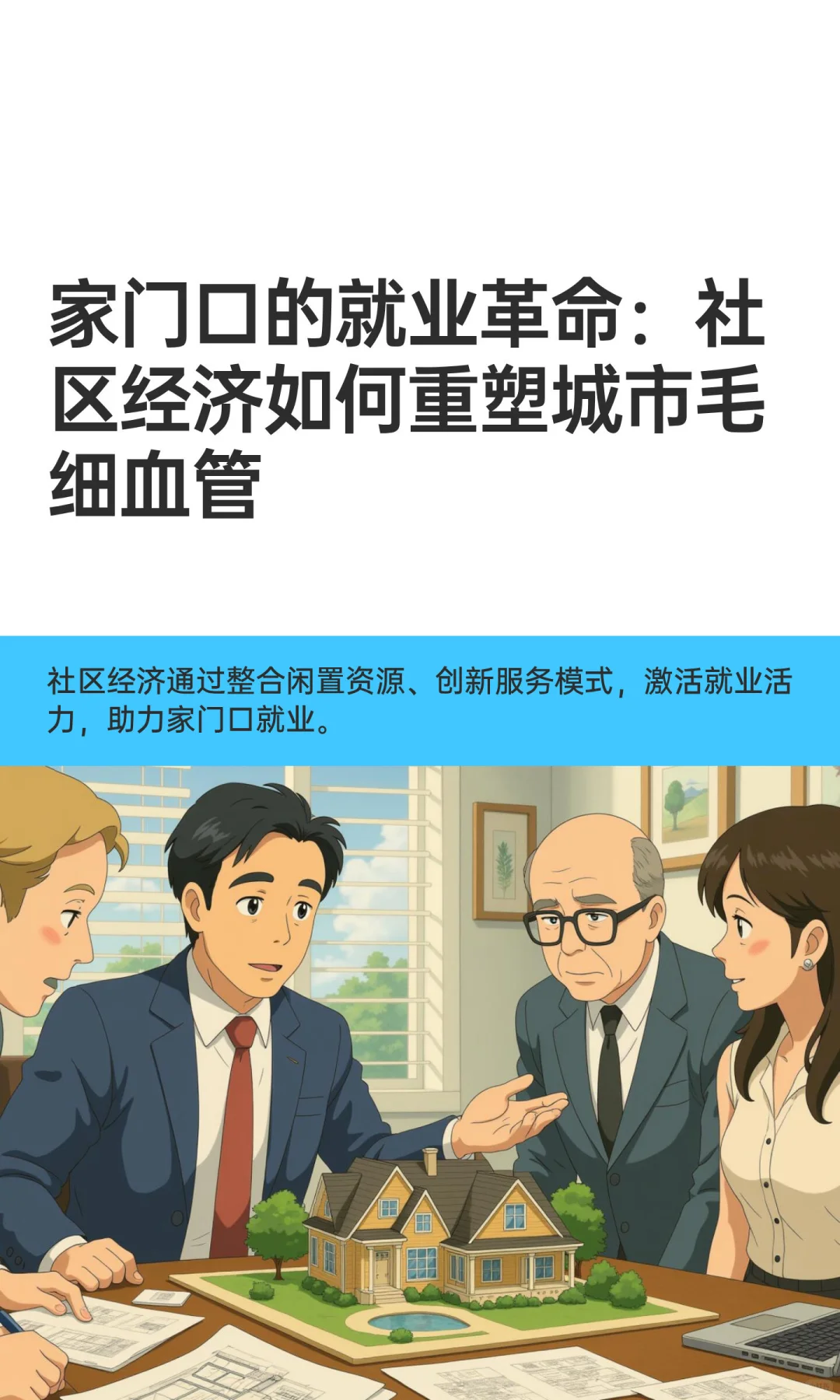 家门口的就业革命：社区经济如何重塑城市毛