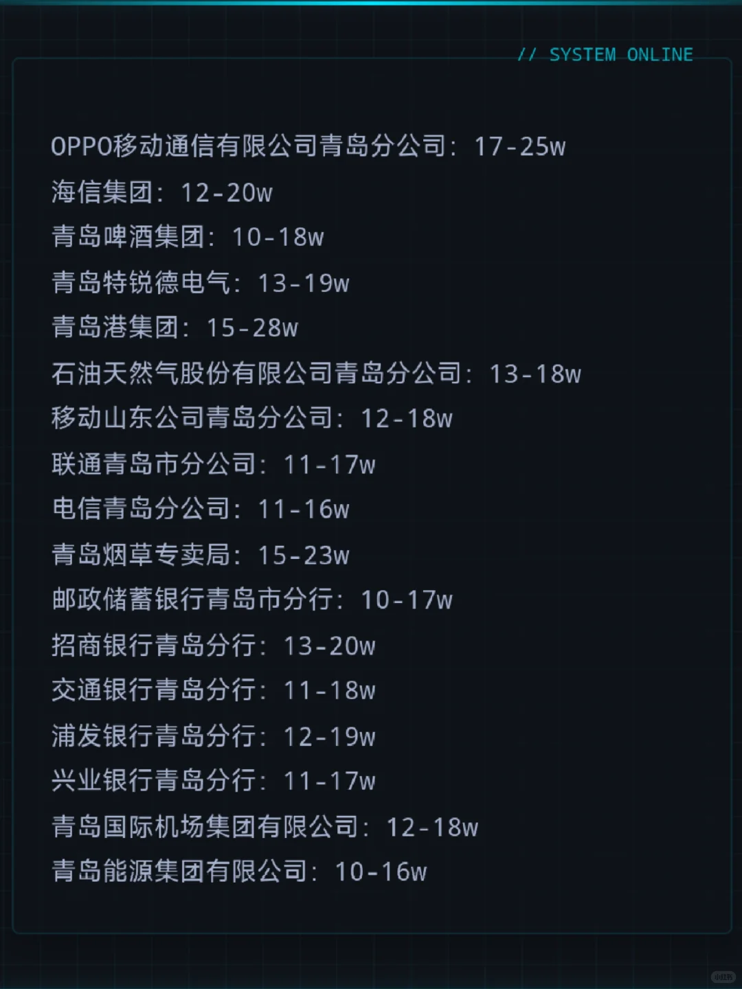 神仙单位——青岛篇