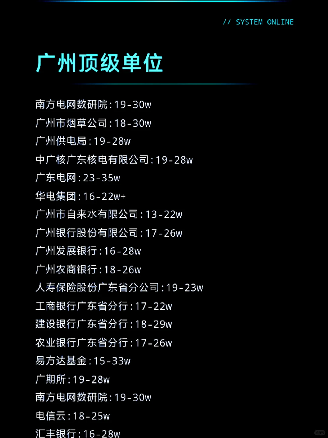 神仙单位——广州篇