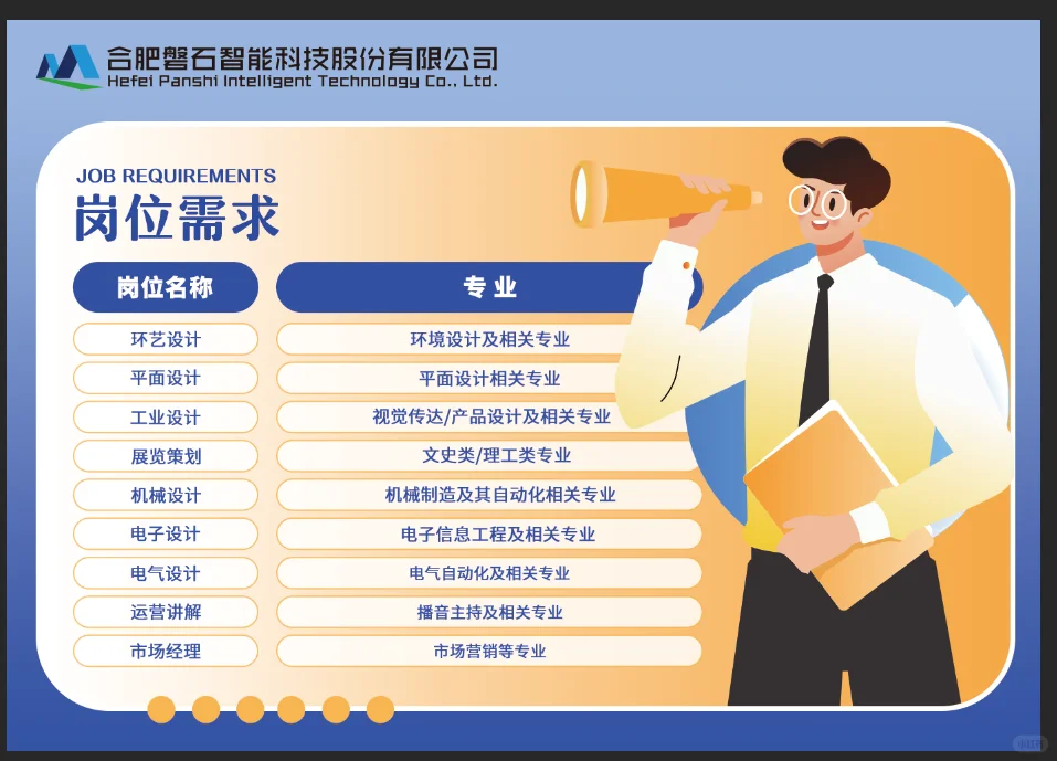 合肥磐石智能科技2026校招正式开启啦🔛