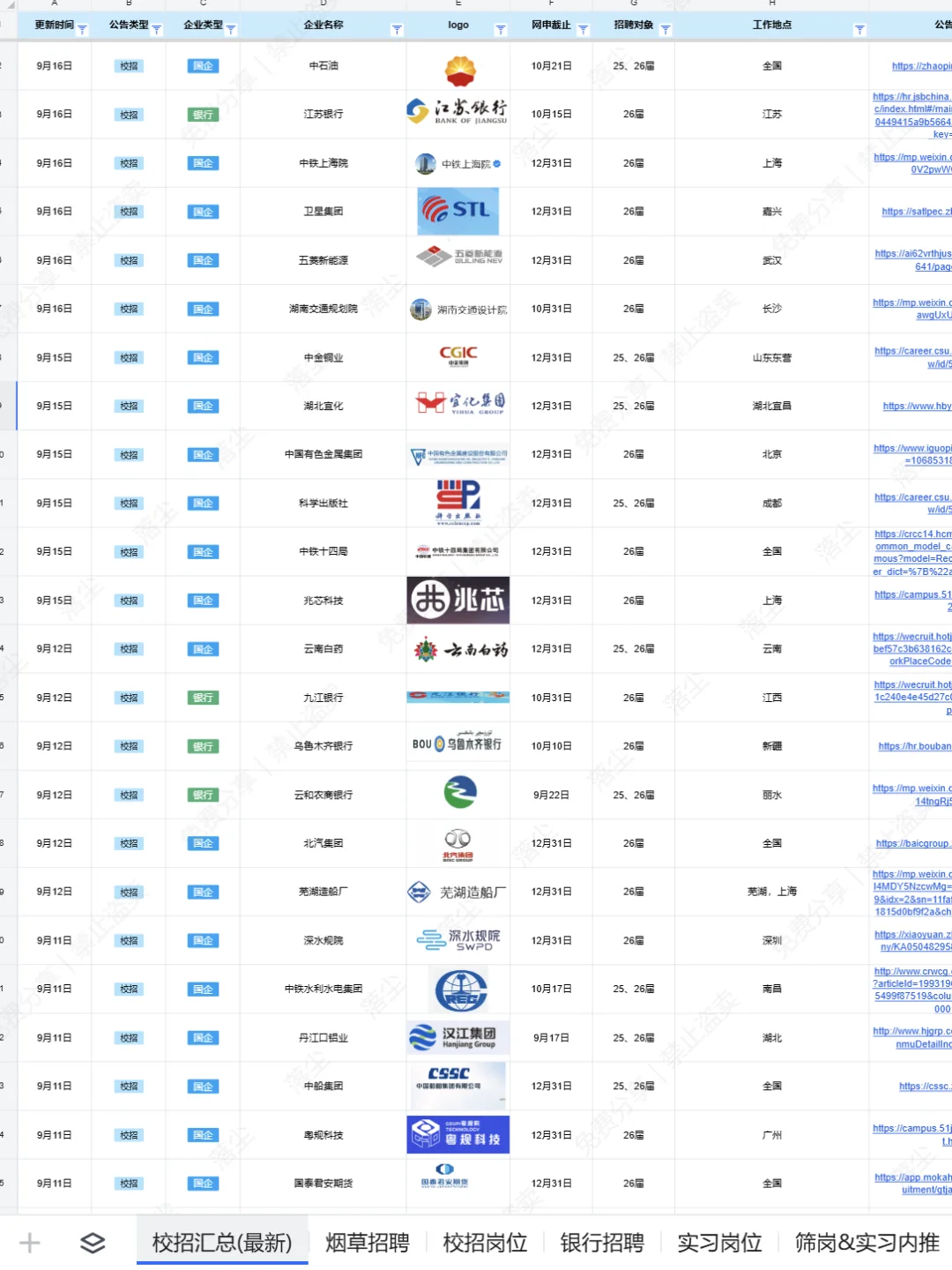 9.16，26届新开的校招