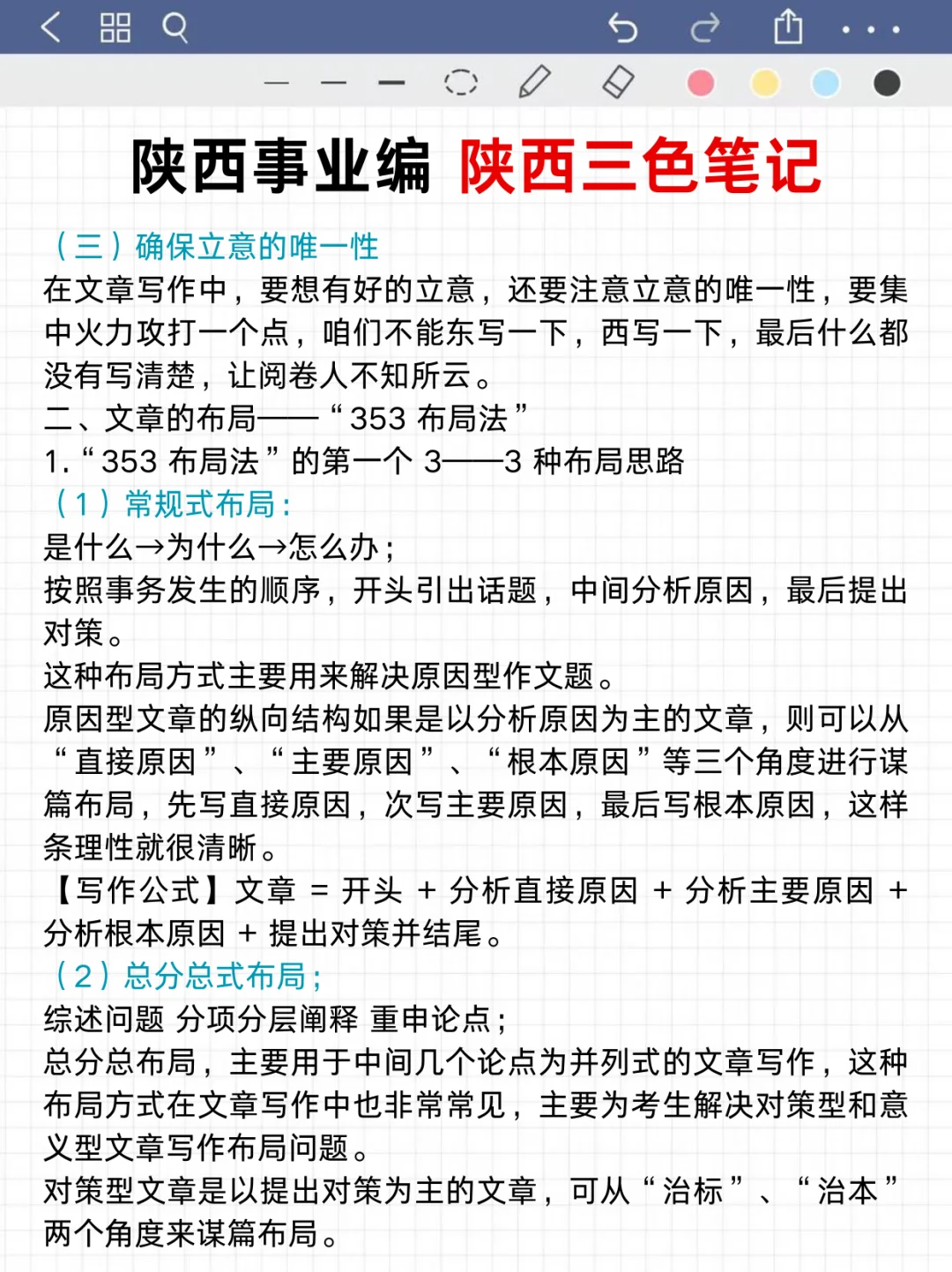 别裸考！这周六陕西事业编3h就够了‼️