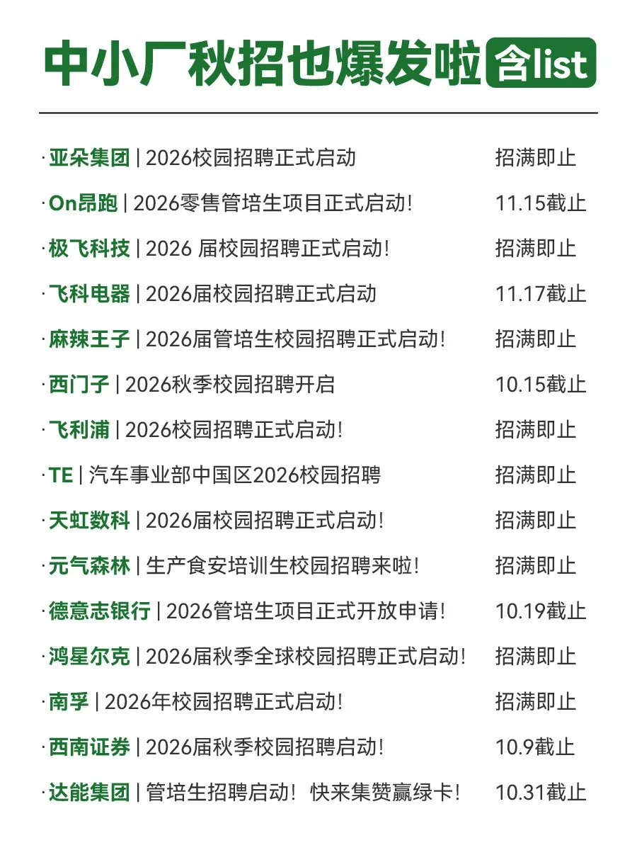 背景一般的可以去试一下中小厂✌🏻