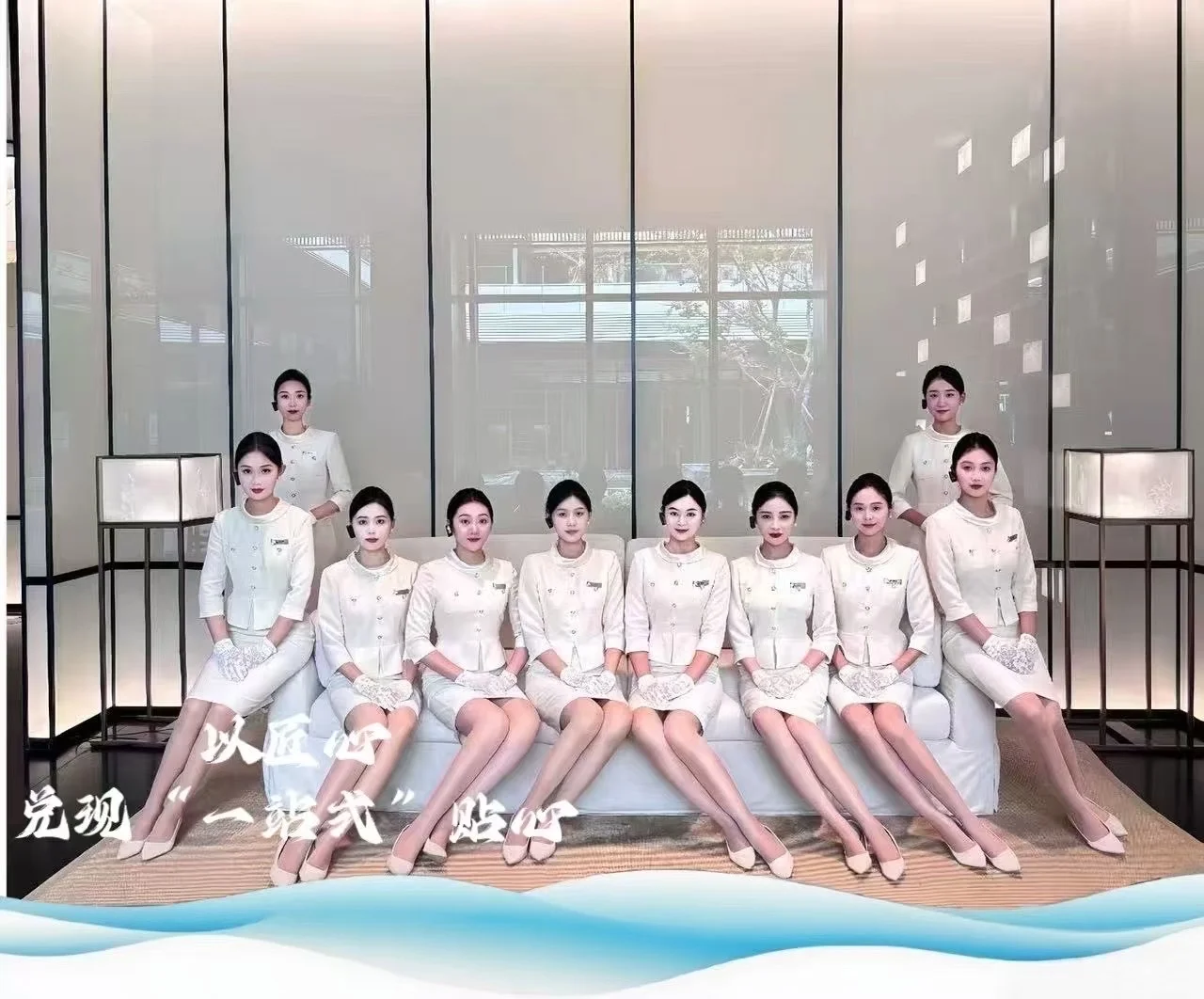 济宁的小姐妹过来面试啦