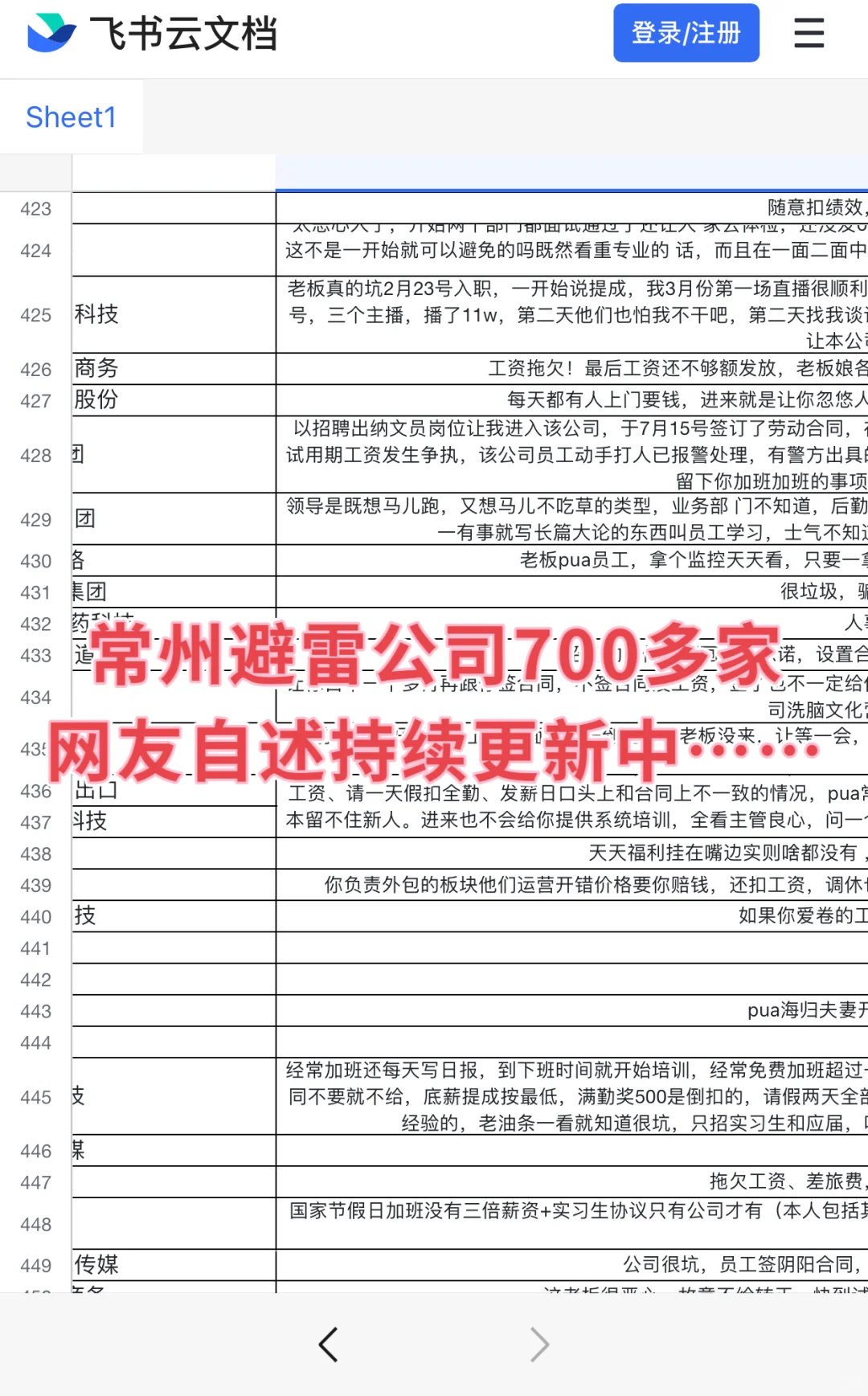 常州公司避雷大合集！