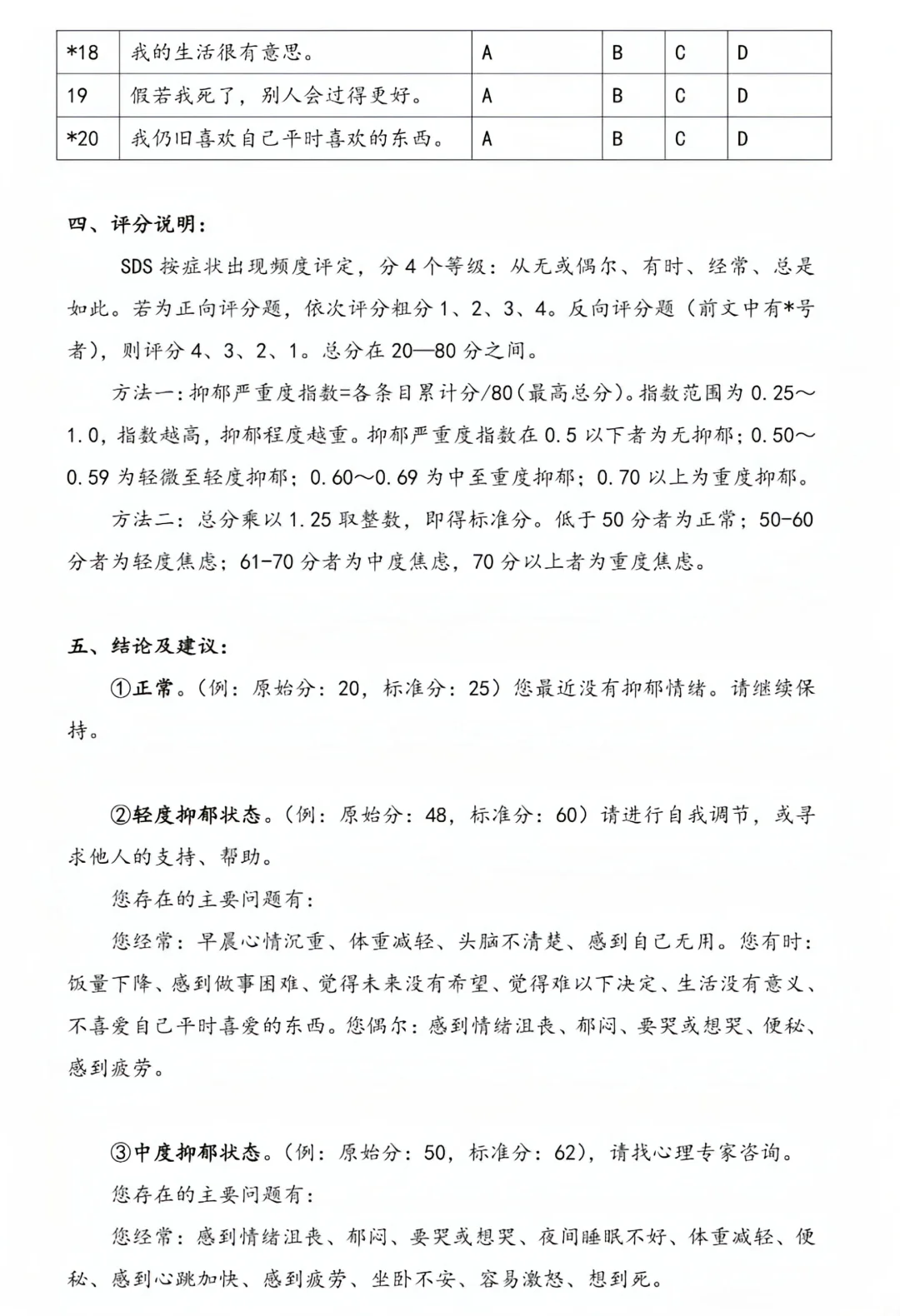 康复评定最常用20个量表汇总（二）